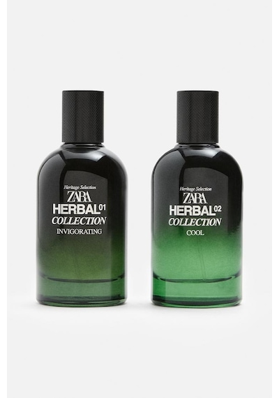 Zara Herbal 01 Cool + 02 Invigorating Erkek Parfüm EDP 2 x 100 ML