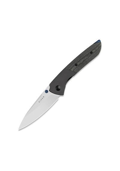 Kizer Spitfire 14c28n Aluminum + Micarta Kizerv 3690a1 Kamp Çakısı Kum
