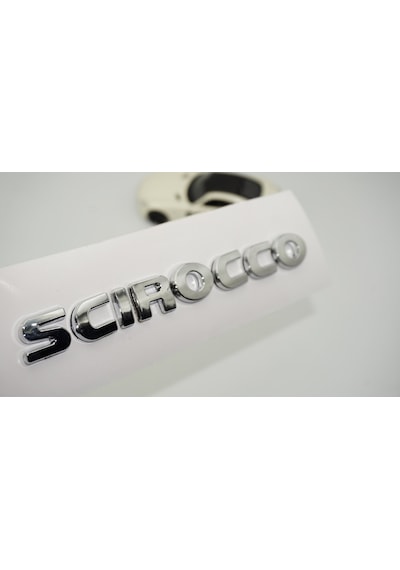 Dk Tuning Vw Volkswagen Scirocco Mk3 Bagaj Krom Yazı Logo Arma -