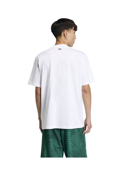 Whıte Adidas Erkek Günlük T-shirt Gfx T Ke0136 Beyaz