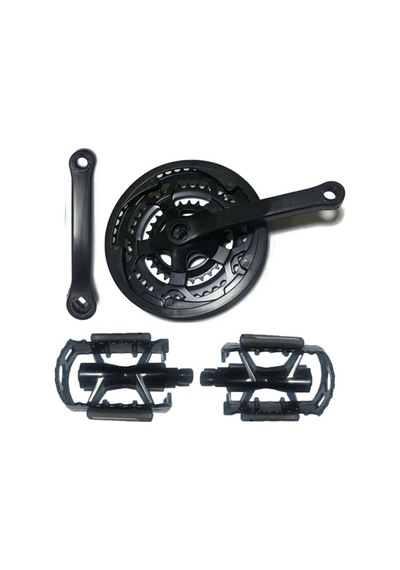 Aynakol 48t Alüminyum Siyah Pedal Paket Seti Paket Dinyum Siyah Pedal