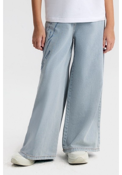 Xo Kids Kız Çocuk Jean Pantolon 8-14 Yaş 51706 Mavi