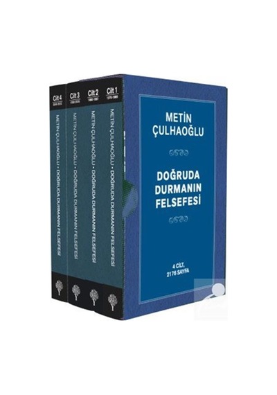 Doğruda Durmanın Felsefesi 4 Cilt Takım / Metin Çulhaoğlu