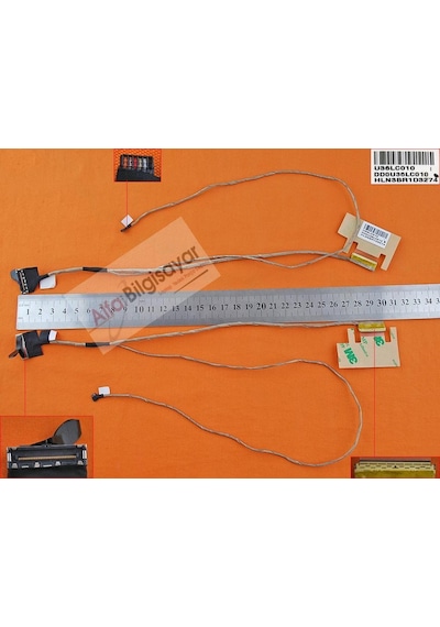 Alfabilgisayar HP Uyumlu Pavilion Ultrabook 15-B100Et (D4M24Ea) Lcd Data Flex Kablo Lvd