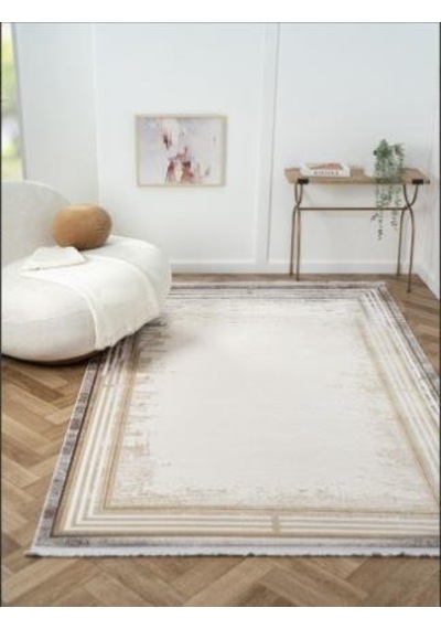 Çam Halı Otto Ot001g Gri Modern Desen Salon Halısı