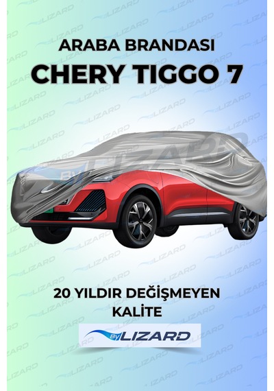 Chery Tiggo 7 Uyumlu Lüks Araba Brandası Miflonlu Branda Oto Çadır Örtü