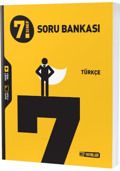 Hız Yayınları 2024 7. Sınıf Türkçe Soru Bankası