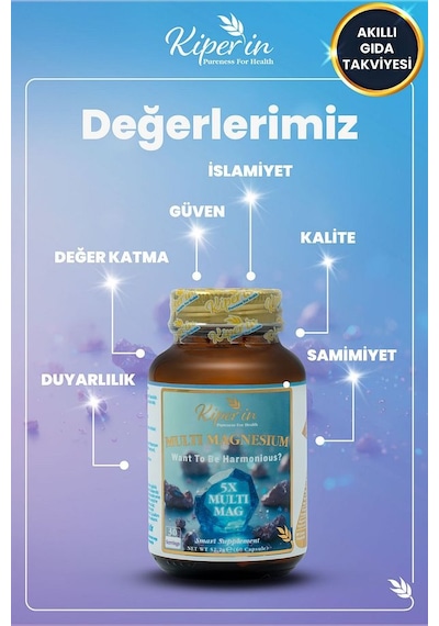Kiperin 5x Multi Magnezyum 60 Kapsül