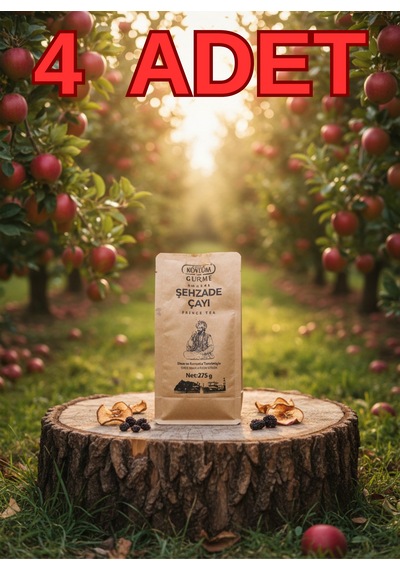 Köylüm Gurme Amasya Şehzade Elma-karadut Çayı 275 Gr / 4 Adet