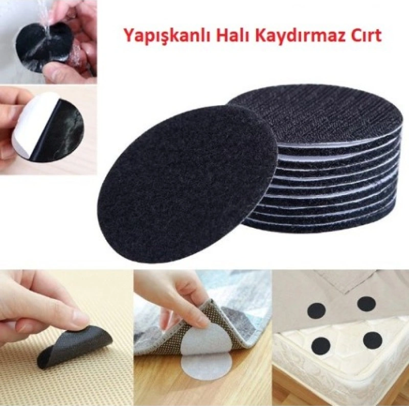 River World 10 Set Kilim Ve Halılar İçin Kaydırmaz