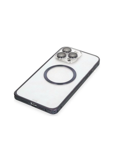 Joko Apple İphone 15 Pro Max Kılıf Metal Bumper Magneticsafe Kapak