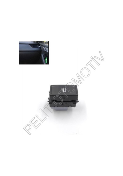 Octavia 2013-2017 Sağ Ön Arka Tekli Cam Düğmesi 5e0959855