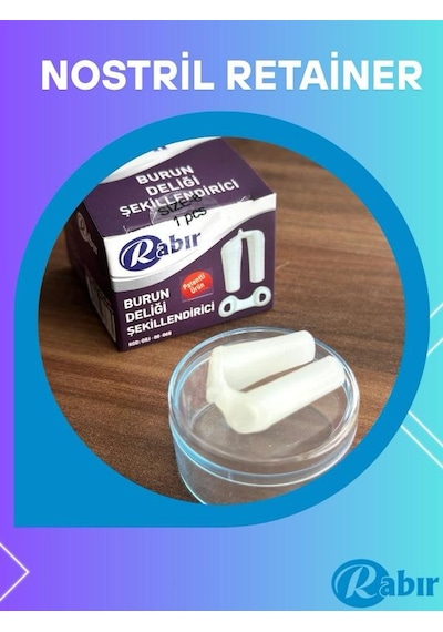 Rabır Nostril Retainer Burun Deliği Şekillendirici 8-8