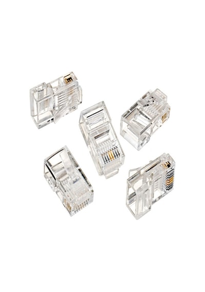 S-Link Sl-6P2C Rj-11 100'Lük Konnektör