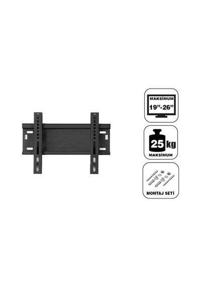 Teif 19'' 26'' 49 66 Ekran Askı Aparatı Su Terazili