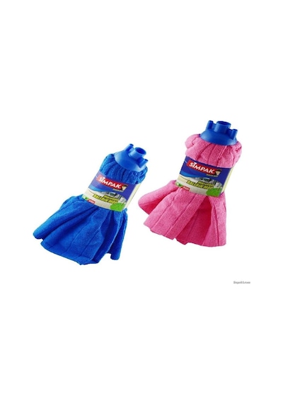 Simpak Mikrofiber Balerin Mop Çok Renkli