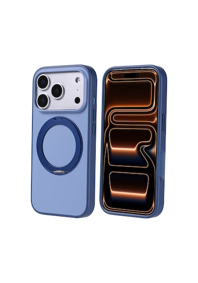Subutu Apple Uyumlu iPhone 17 Pro Kılıf M-safe Şarj Özellikli Standlı Sbt Proton Silikon Kapak - Gri Gri