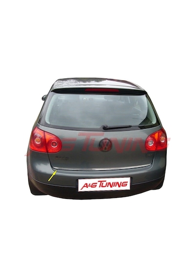 Volkswagen Golf 5 Krom Bagaj Alt Çıta Formlu 2005-2009 Paslanmaz N11.5040