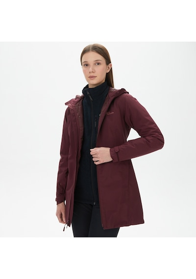 Jack Wolfskin Heidelstein Ins Kadın Kahverengi Mont