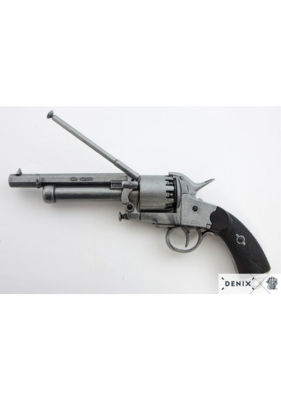 Denix Confederate Lemat Revolver 1855 Usa Koleksiyon Obje 37cm