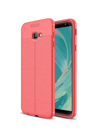 Samsung Uyumlu Galaxy J4 Plus Kilif Deri Tarzi Niss Silikon Case 389468036