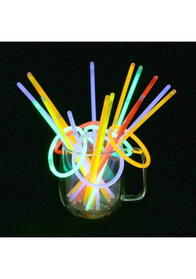 Vicloon Işıklı Çubuk, Işık Çubuğu Cyalume Glowsticks Düğün Parti Doğum Günü İçin Bağlayıcı İle Çok R Genel