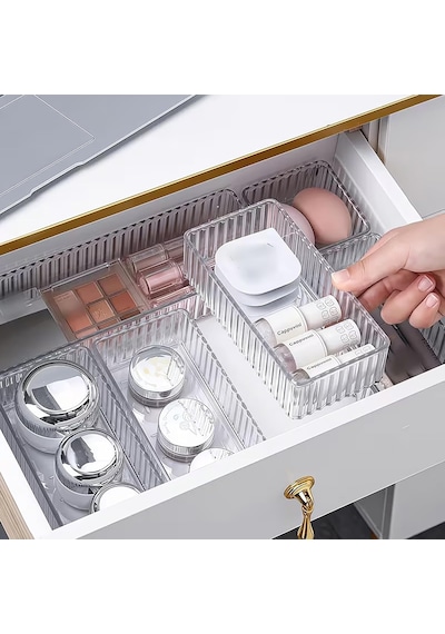 6 Parça Organizer Çekmece İçi Düzenleyici, Şeffaf Kristal Plastik Düzenleyici Seti, Plastik Organizer Kutular Makyaj, Ofis, Mutfak Ve Banyo Düzeni İçin 6 Farklı Boyda Şeffaf Kutu Belirtilmemiş 6 Parça Organizer Çekmece İçi Düzenleyici, Şeffaf Kristal Plastik Düzenleyici Seti, Plastik Organizer Kutular Makyaj, Ofis, Mutfak Ve Banyo Düzeni İçin 6 Farklı Boyda Şeffaf Kutu Belirtilmemiş
