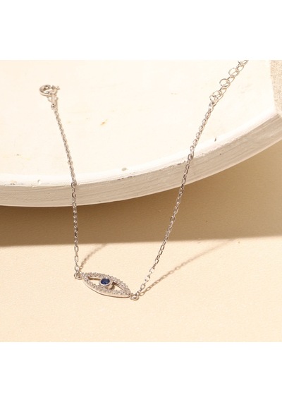 Göz Efektli Bileklik 718504 Silver