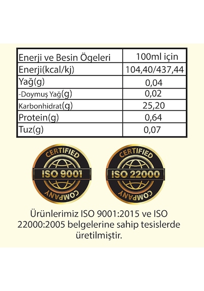 Hanzade Bitkisel Balzamik Sirke 3 x 500 ML