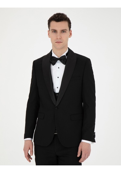 Pierre Cardin Erkek Siyah Smokin 50285477-Vr046 Siyah