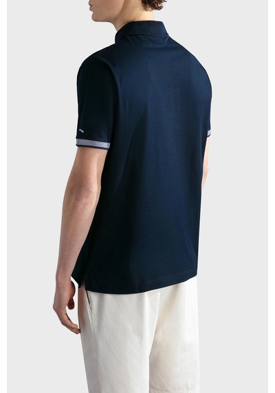 Paul & Shark Erkek Polo Yaka T Shirt 24411316 013 Lacivert Lacivert