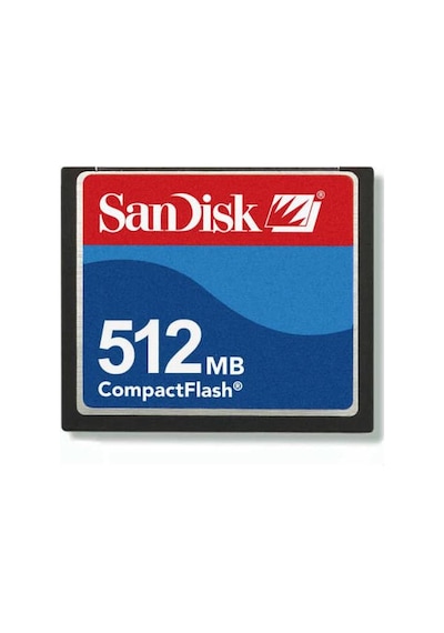 Sandisk CF Compact 512 MB Flash Hafıza Kartı