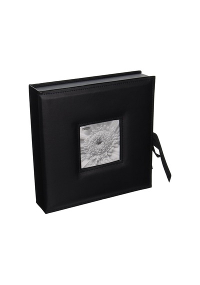 Albums 120 Cepli 3 Halkalı Fotoğraf Kutusu, 10x15/13x18/15x20 Cm Baskılar, Siyah Deri
