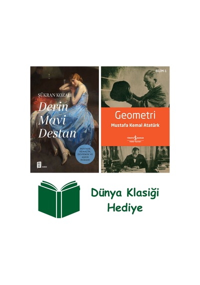 Derin Mavi Destan + Geometri + Dünya Klasiği Hediye