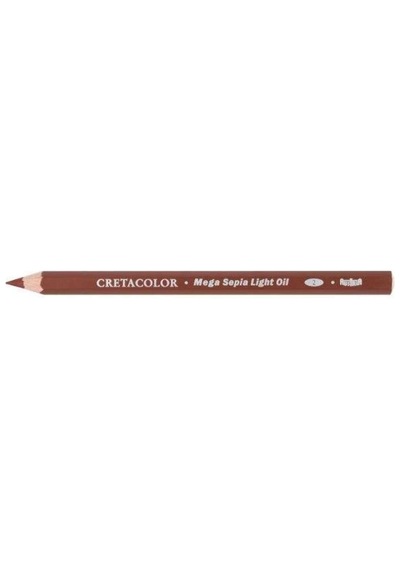 Mega Sepia Chalk Oil Yağ Bazlı Kalem Sepya 46348 Sepia Light
