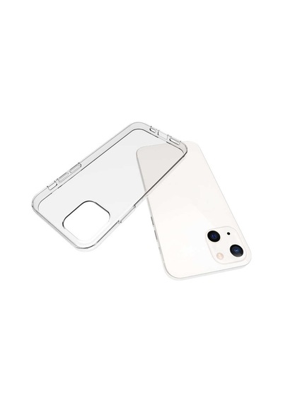 Zore İphone 15 Uyumlu Ogaa Süper Silikon Kılıf-renksiz