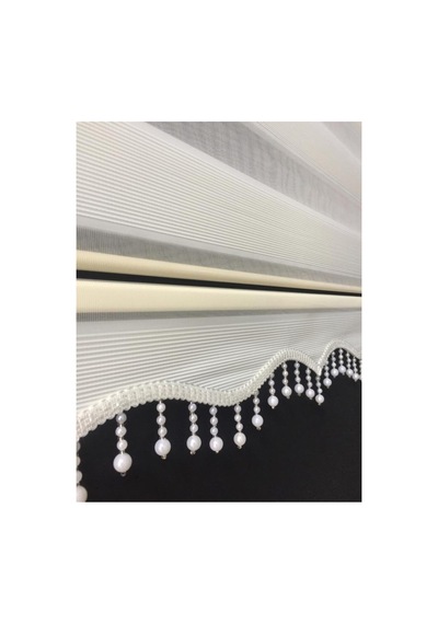 Pliseli Zebra Stor Perde Beyaz - 97251550 Beyaz
