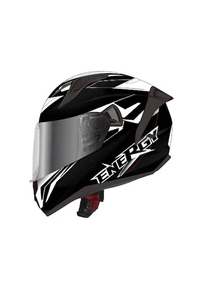 M-801 Snake Energy-C Kask Beyaz - Siyah