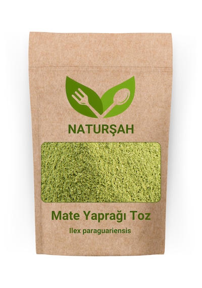 Naturşah Mate Yaprağı Toz Öğütülmüş Ilex Paraguariensis 250 G