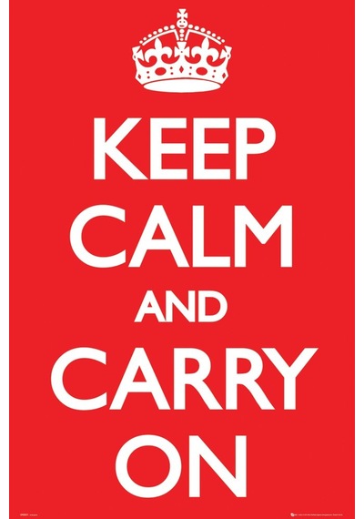 Keep Calm And Carry On Maxı Poster Keep Calm And Carry On Maxı Poster