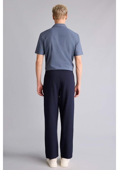 Defacto Relax Fıt Elastik Bağcıklı Bel Lacivert Pantolon I3017ax26hsnv175 Lacivert-nv175 Defacto Relax Fıt Elastik Bağcıklı Bel Lacivert Pantolon I3017ax26hsnv175 Lacivert-nv175