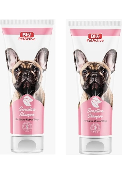 Bio Petactive Sensitive Shampoo Kısa Tüylü Köpek Şampuanı 250 Ml X 2 Adet