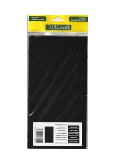 Kendinden Yapışkanlı Zemin Koruyucu Keçe Pedler, 120x240 Mm, Siyah Altın