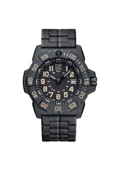 Lumınox Xs.3510 Navy Seal 3500 Serisi İsviçre Üretimi Ronda 515 Mekanizmalı Erkek Kol Saati Siyah