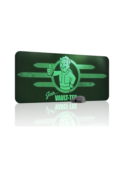 Fallout Kaymaz Dikişli Kauçuk Oyuncu Mousepad V5 - 90x40 Xxl Gaming Mouse Pad Fare Altlığı