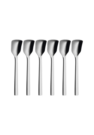 Wmf Nuova 6 Parça Dondurma Kaşığı Seti, 14 Cm, Cromargan Yüksek Kaliteli Parlak Paslanmaz Çelik, Bulaşık Maki Diğer