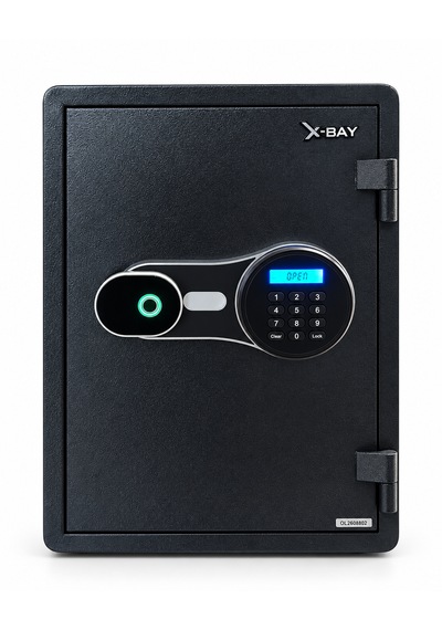X-bay Xb-f500 Yangın Sertifikalı Parmak İzli Dijital Şifreli Çelik Para Kasası