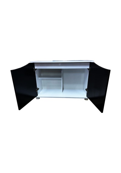 Kanki Pet 100 Cm Mdf Kp1004025sy Flex Siyah Kapaklı Akvaryum Sehpası 100x40x69 Cm