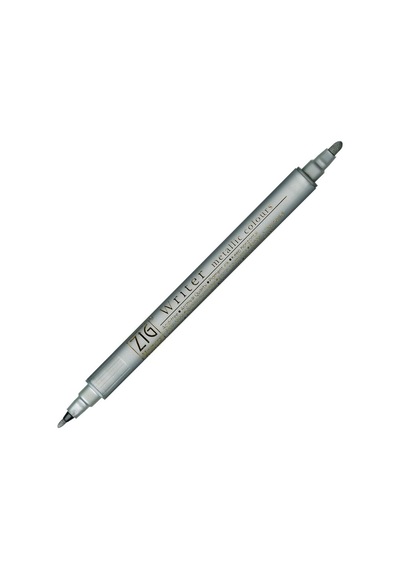 Zig Writer Metallic Colors Ms-8000 102 Silver
