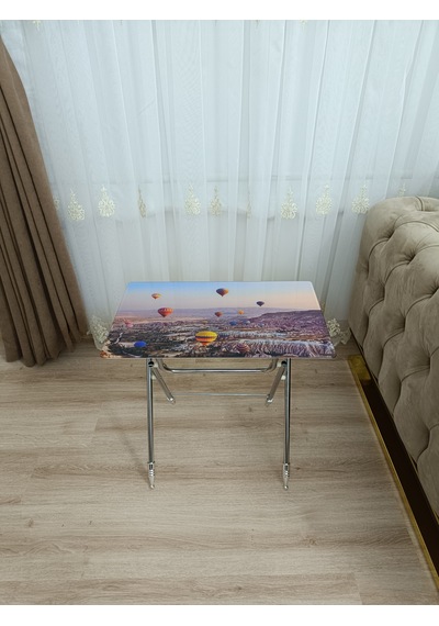 Çanta Zigon Sehpa,4'lü Sehpa, Zigon Sehpa, Camlı Sehpa -kapadokya
